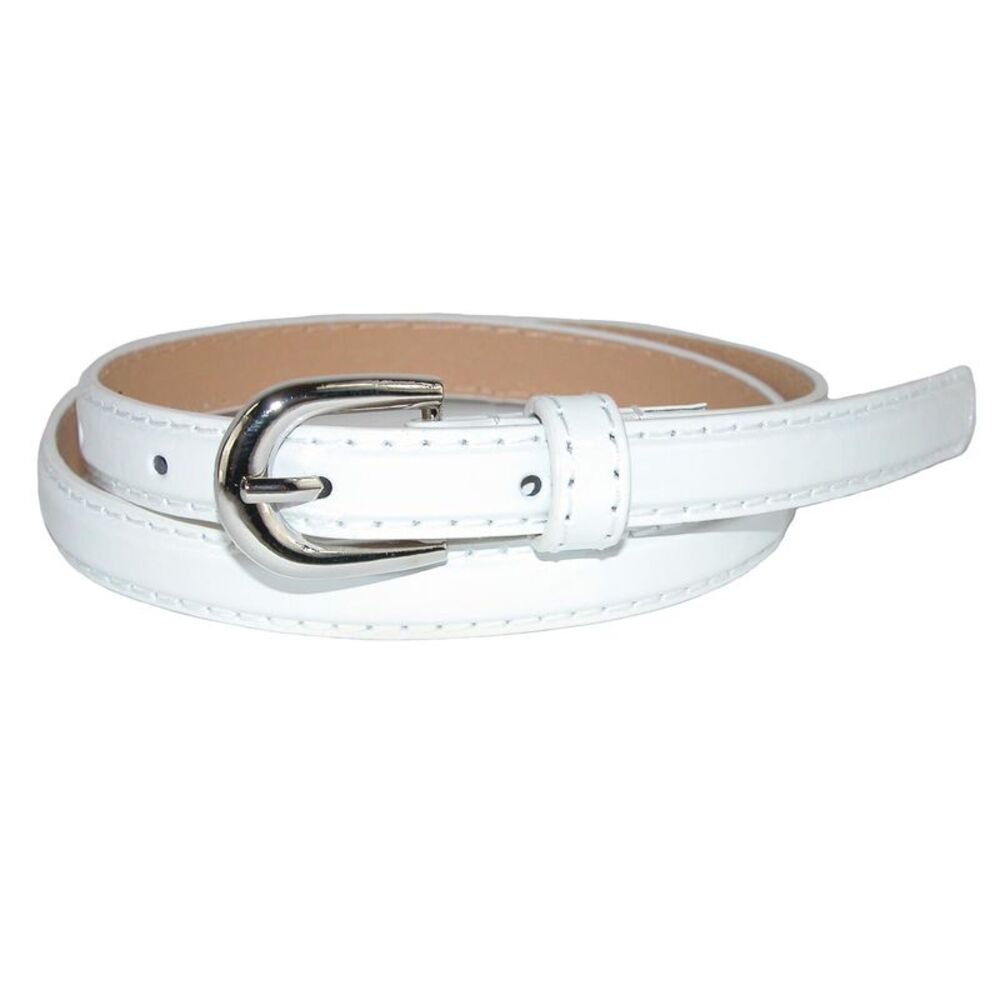 CTM Kid's 1/2 Inch Skinny Dress Belt